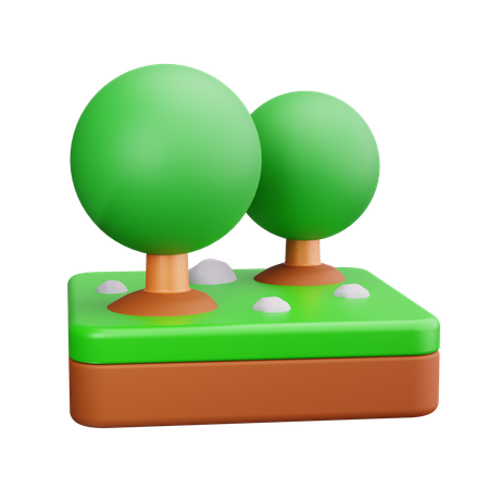 Jardin  3D Icon