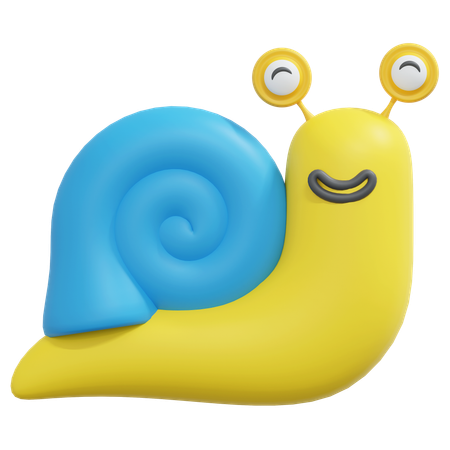 Escargot de jardin  3D Icon