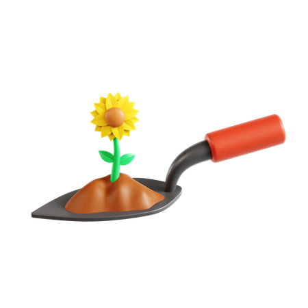 Jardinería  3D Icon