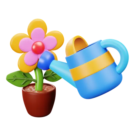 Jardinería  3D Icon