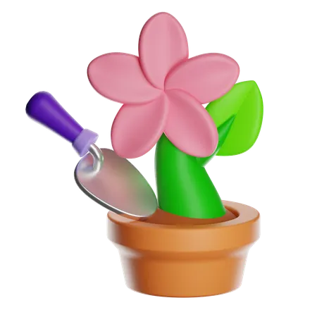 Jardinería  3D Icon