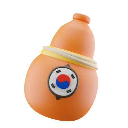 Jarrón coreano  3D Icon