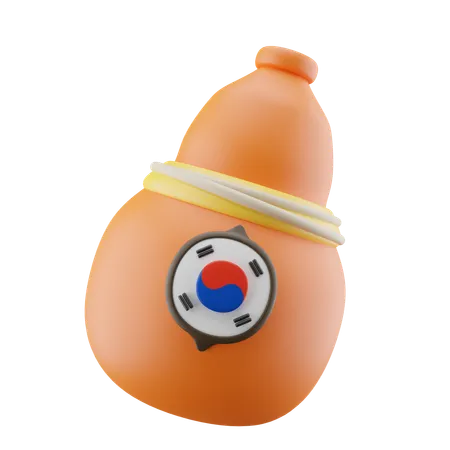 Jarrón coreano  3D Icon