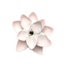 3d jasmine flower logo