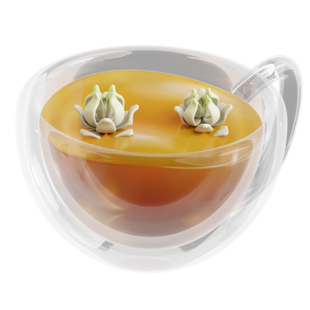 Jasmine Tea  3D Icon