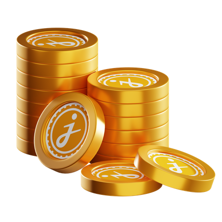Jasmy Coin Stacks  3D Icon
