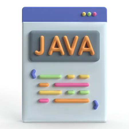 Code Java  3D Icon