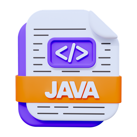 Java File  3D Icon