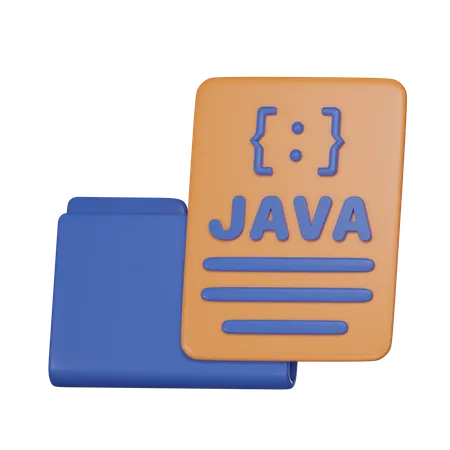 JAVA File  3D Icon