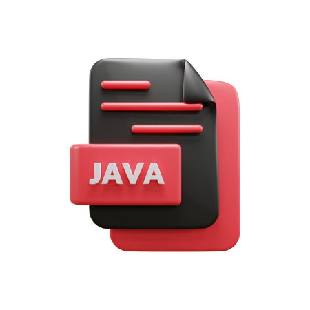 Java File  3D Icon