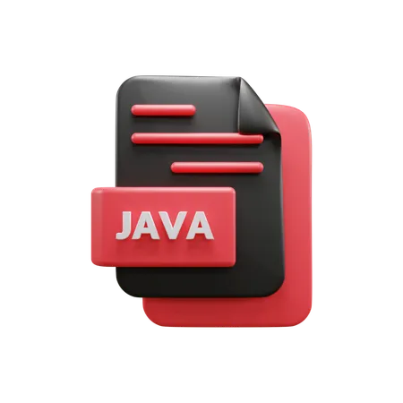 Java File  3D Icon