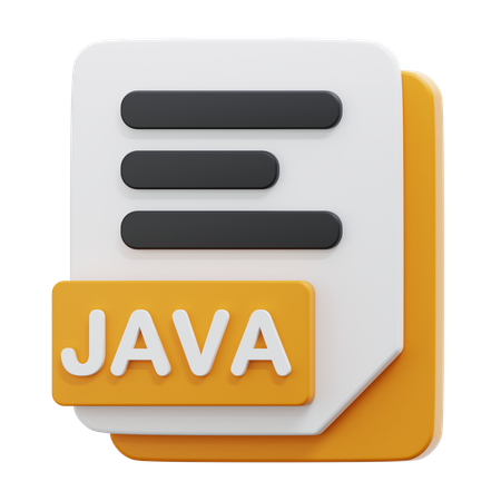 JAVA FILE  3D Icon