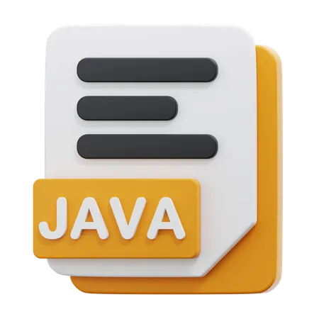 JAVA FILE  3D Icon