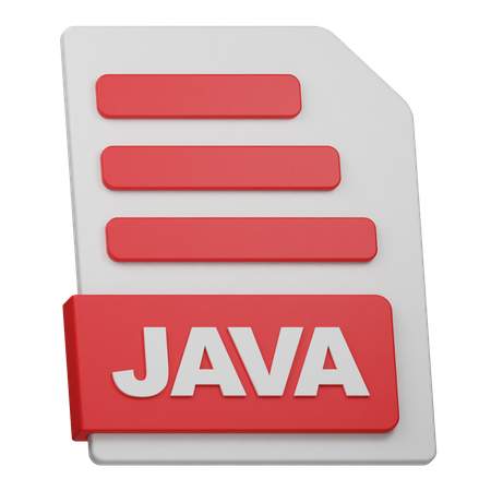 JAVA File  3D Icon