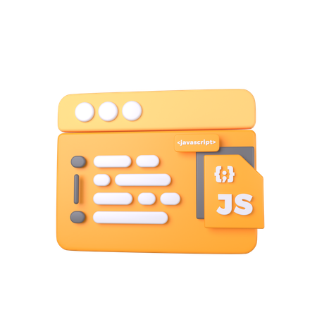 Java Script  3D Icon