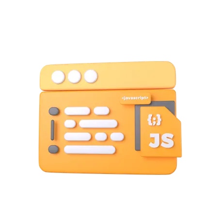 Java Script  3D Icon