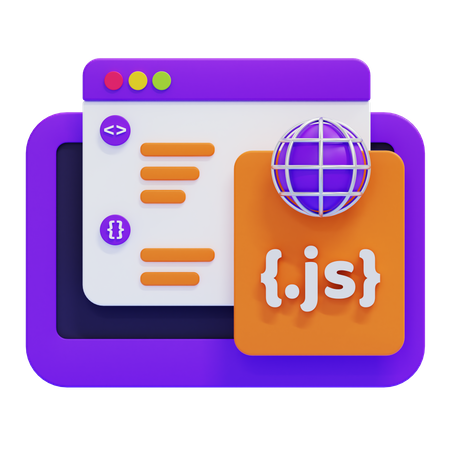 JAVA SCRIPT  3D Icon