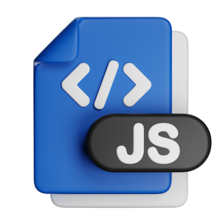 Javascript Code File  3D Icon