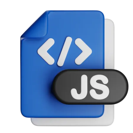 Javascript Code File  3D Icon