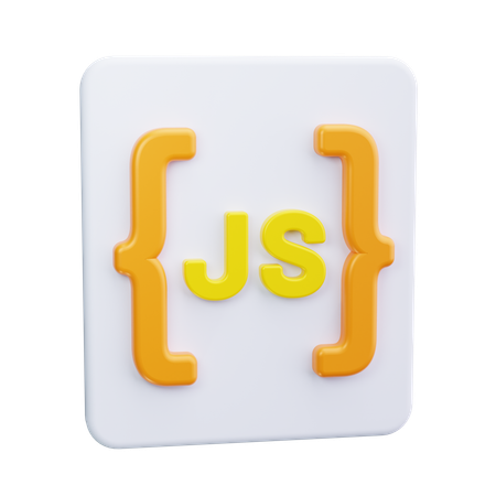 Javascript Logo  3D Icon