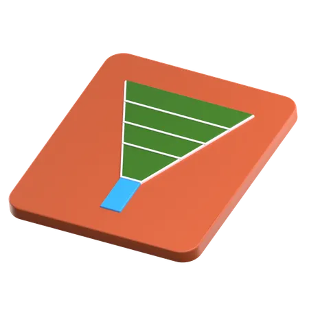 Javelin Throwing Field  3D Icon