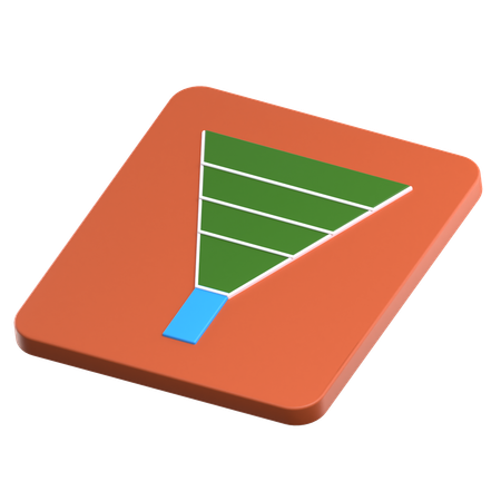 Javelin Throwing Field  3D Icon