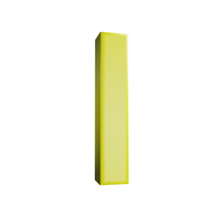 Je lettre  3D Icon