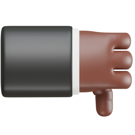 Je n'aime pas le geste de la main  3D Icon