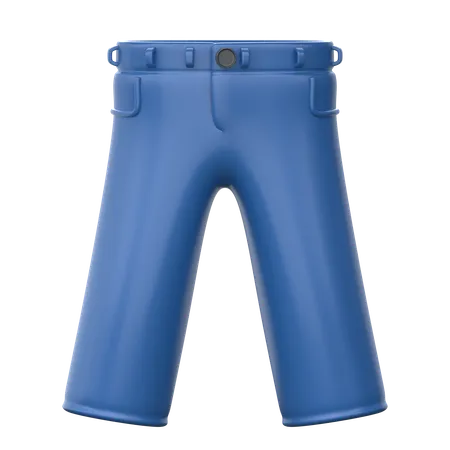Jeans 3 D Clothes Icon 3D Icon