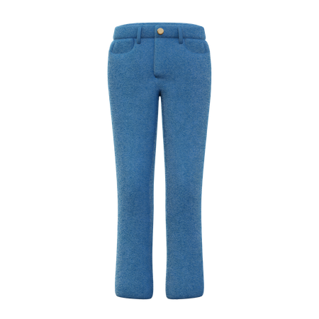Jeans low waisted Women  3D Icon