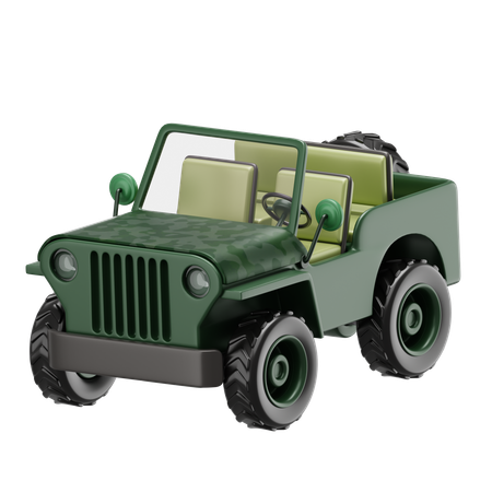 Jeep  3D Icon