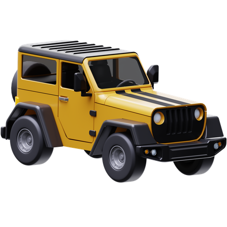 Jeep  3D Icon