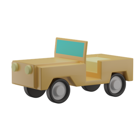 Jeep  3D Illustration