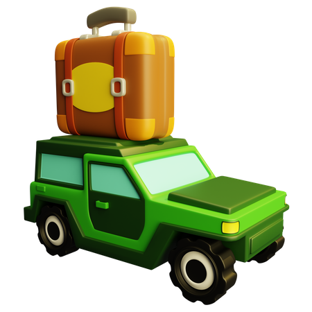 Jeep Car  3D Icon