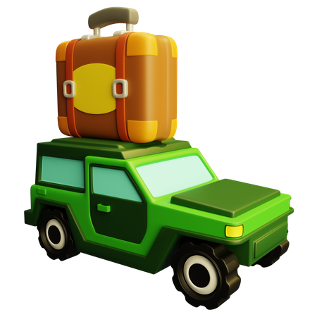 Jeep Car  3D Icon