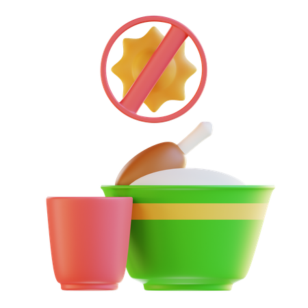 Jejum  3D Icon