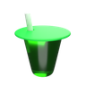 3d jelly drink logo
