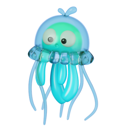 Jelly Fish  3D Icon