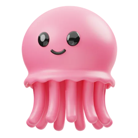 Jelly Fish  3D Icon