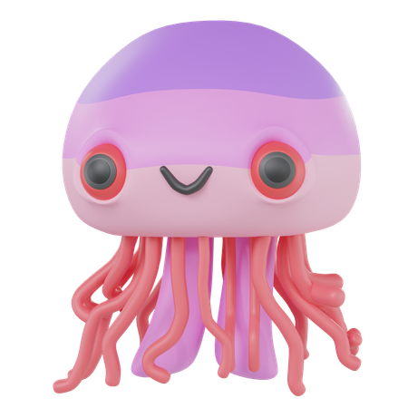 Jelly Fish  3D Icon