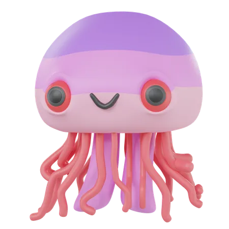 Jelly Fish  3D Icon