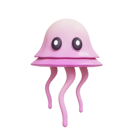 Jelly Fish  3D Icon