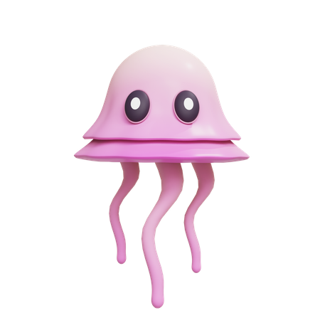 Jelly Fish 3D Icon