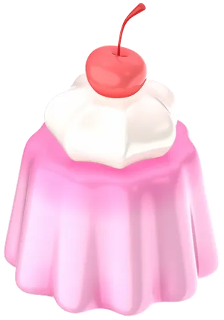 Jelly Pudding  3D Icon
