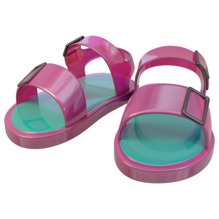 Gelee-Sandalen  3D Icon