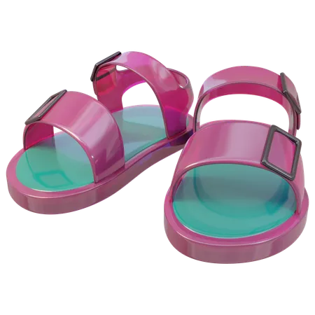 Gelee-Sandalen  3D Icon