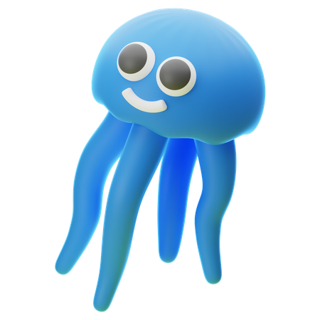 クラゲ  3D Icon