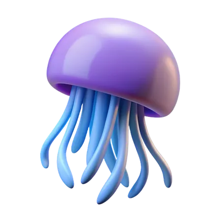 クラゲ  3D Icon
