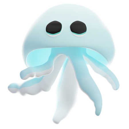 Jellyfish  3D Icon