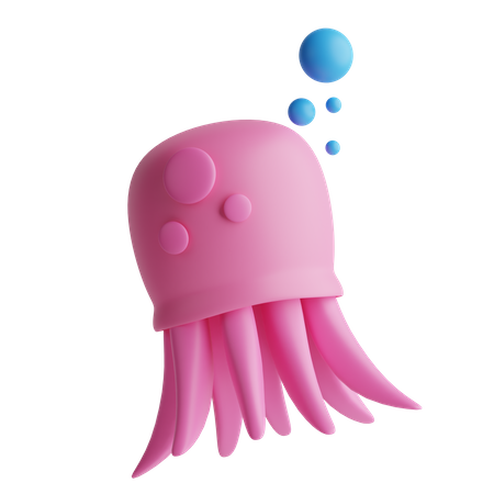 Jellyfish  3D Icon